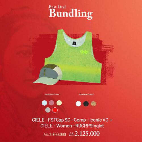 Bundling Ciele Cap + Woman RDCRPSinglet